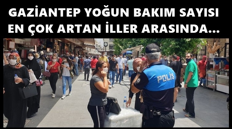 Gaziantep en çok artan iller arasında...