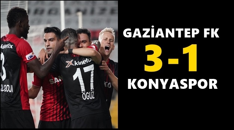 Gaziantep FK 3-1 Konyaspor