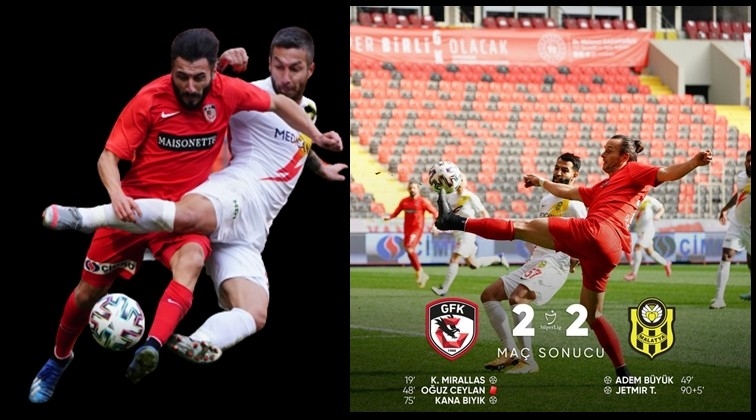 Gaziantep FK 2-2 Yeni Malatyaspor