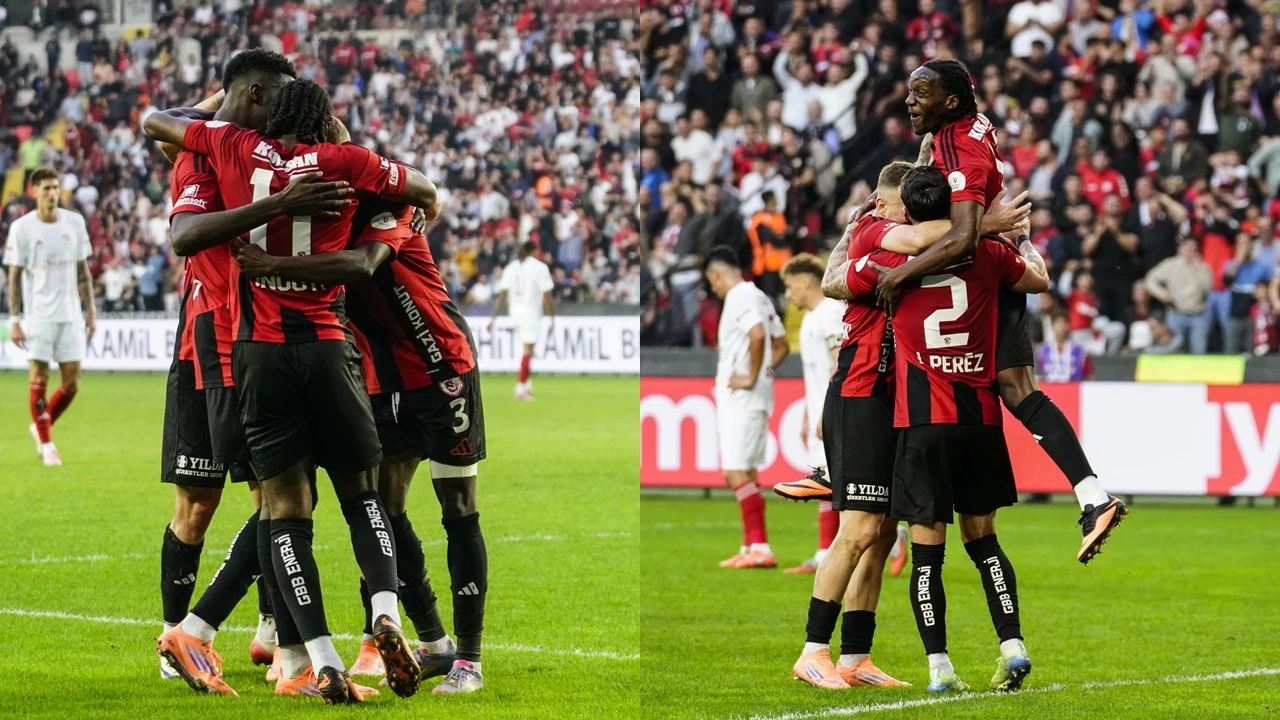 Gaziantep FK 3-2 Hesap.com Antalyaspor