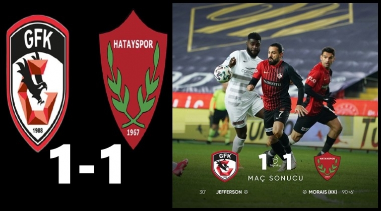 Gaziantep FK 1-1 Hatayspor
