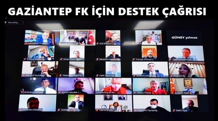 Gaziantep FK için destek istediler...