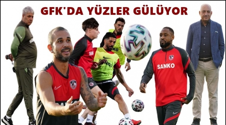 Gaziantep FK’da yüzler gülüyor...