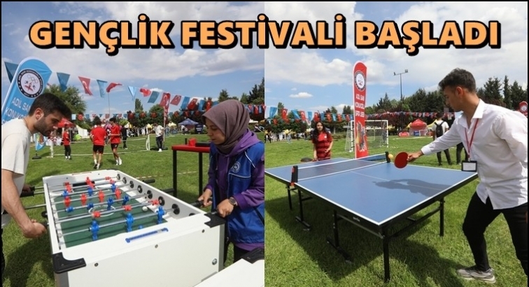 Gaziantep Gen&ccedil;lik ve Spor Festivali başladı