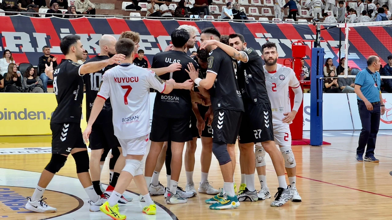 Gaziantep GSK'dan nefes kesen galibiyet! 3-2