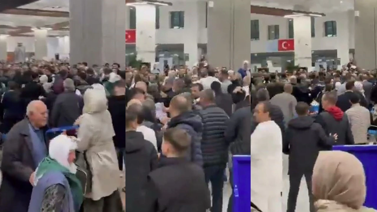 Gaziantep Havalimanı&rsquo;nda kavga &ccedil;ıktı!