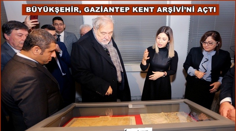 Gaziantep Kent Arşivi törenle açıldı