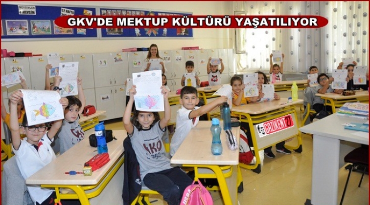 Gaziantep Kolej Vakfı mektup kültürünü yaşatıyor