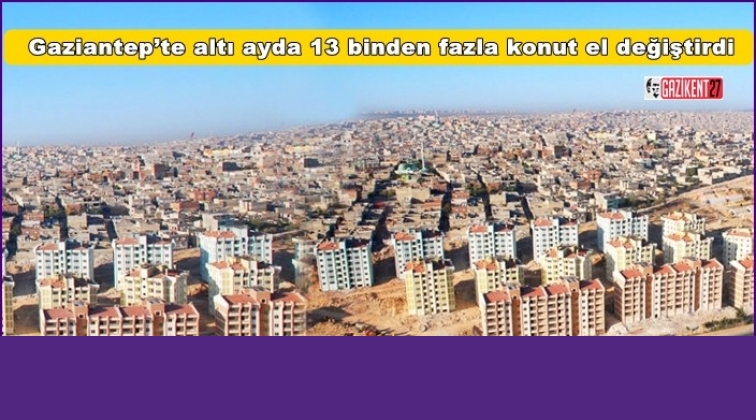 Gaziantep konut satışında rekor kırmış!