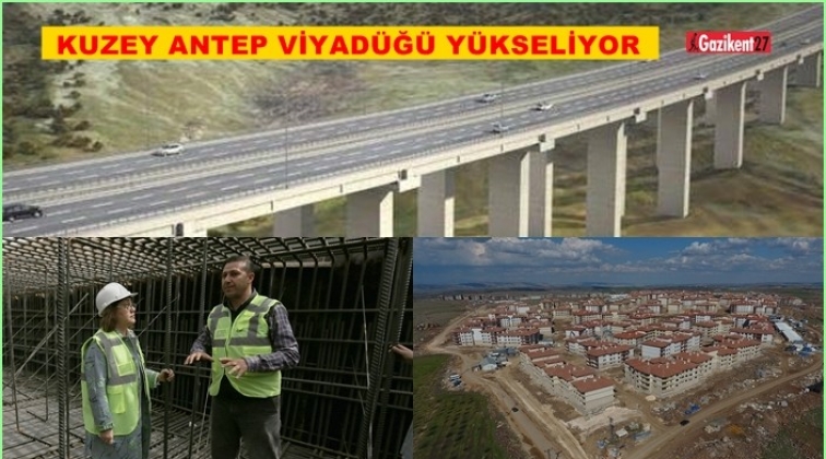 Gaziantep Kuzey Antep Yolu Viyadüğü Eylül'de bitecek