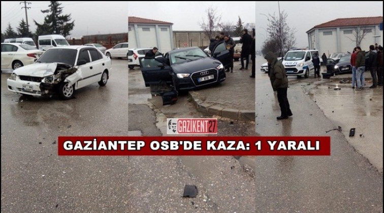 Gaziantep OSB'de trafik kazası