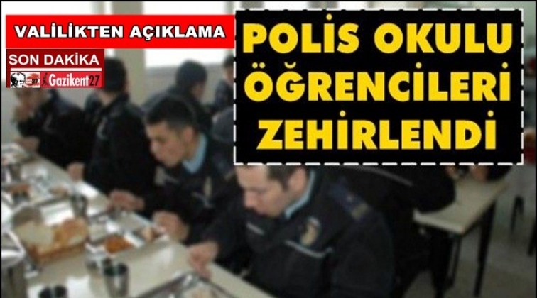 Gaziantep Polis Okulu'nda zehirlenme iddiası