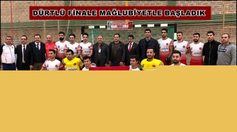 Gaziantep Polisgücü 4-3 mağlup oldu
