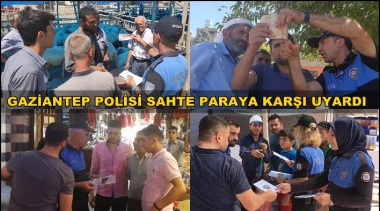 Gaziantep polisinden sahte para uyarısı