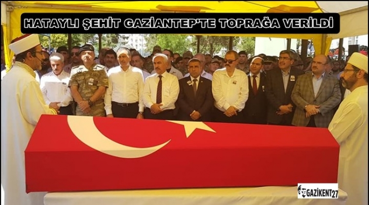 Gaziantep şehidini uğurladı...