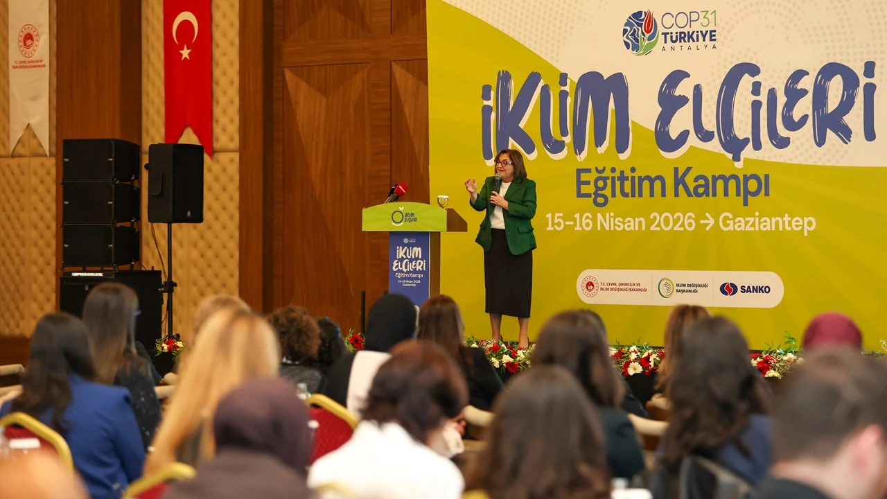 Gaziantep'te COP31 İklim El&ccedil;ileri Eğitim Kampı d&uuml;zenlendi