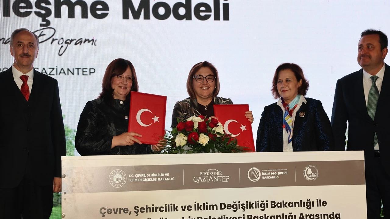 Gaziantep'te 'Hassasiyet ve Tehlike Haritaları' Lansmanı 