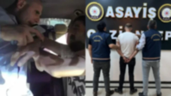 Gaziantep'te taksiciyi bıçaklayan saldırgan yolcu yakalandı