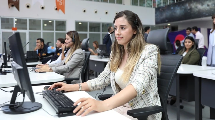 Gaziantep'te yapay zeka destekli 'Çağrı Merkezi'
