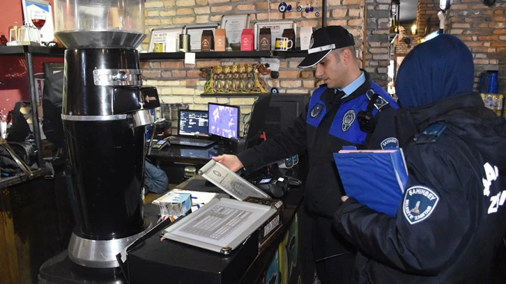 Gaziantep'te yılbaşı denetimleri