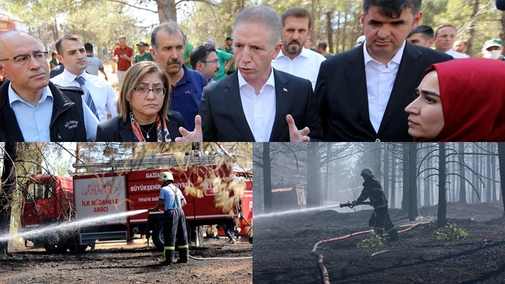 Gaziantep'teki yangın kontrol altına alındı