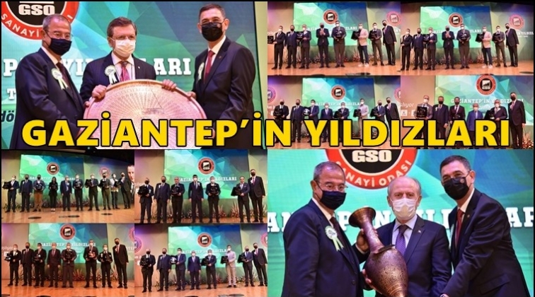 'Gaziantep’in Yıldızları' ödüllerini aldı...
