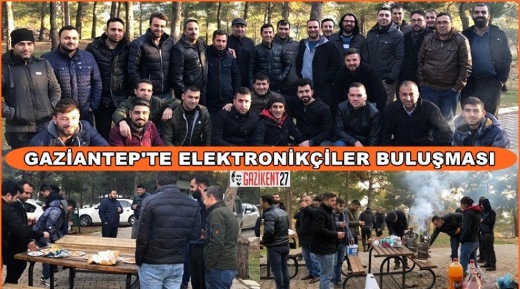 Gaziantepli elektronikçiler Erikçe'de buluştu