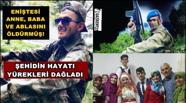 Gaziantepli şehidin y&uuml;rek burkan hayat &ouml;yk&uuml;s&uuml;