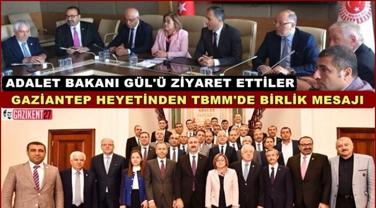 Gaziantepliler TBMM'de buluştu