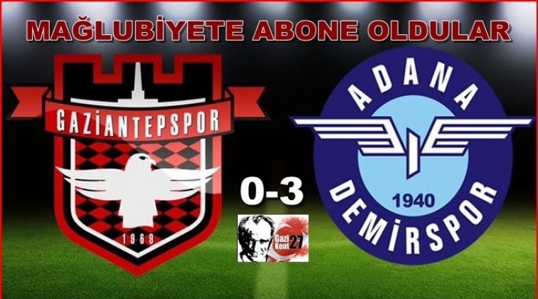 Gaziantepspor 0-3 Adana Demirspor