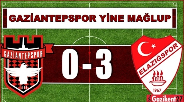 Gaziantepspor 0-3 Elazığspor