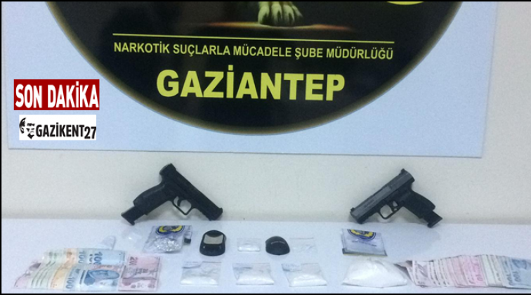Gaziantep'te 11 farklı adrese eş zamanlı operasyon