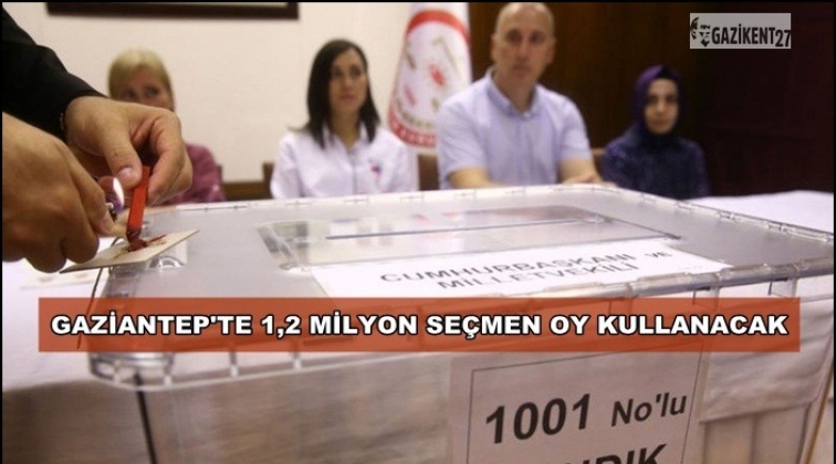 Gaziantep'te 135 bin 595 yeni seçmen