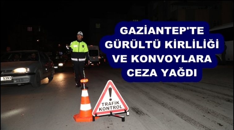 Gaziantep'te 1.377 sürücü ve yayaya ceza