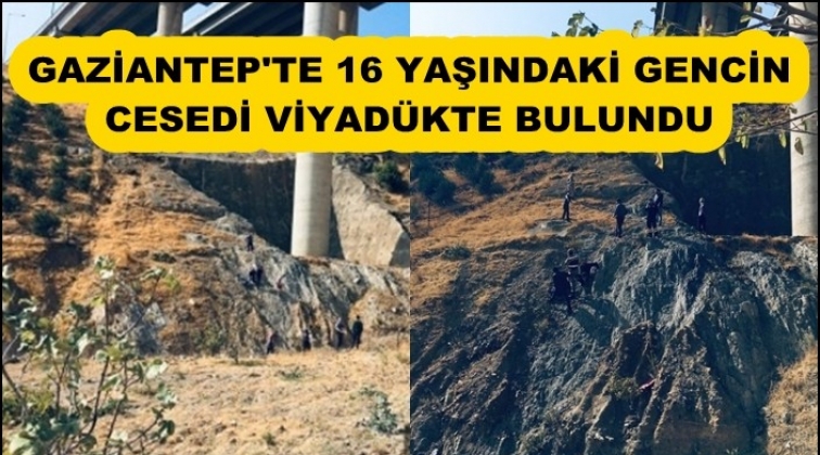 Gaziantep'te 16 yaşında erkek cesedi bulundu!