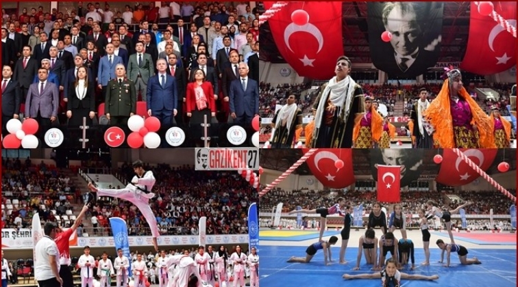 Gaziantep'te 19 Mayıs'a coşkulu kutlama