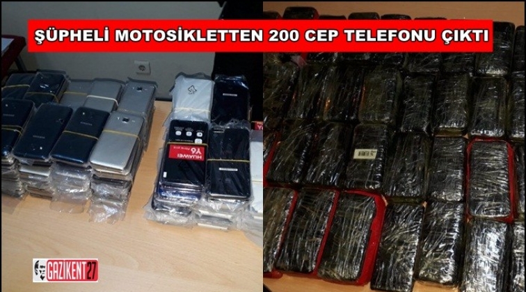 Gaziantep'te 200 adet kaçak telefon yakalandı