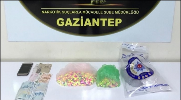 Gaziantep'te 3 bin adet Ecstasy hap ele geçirildi