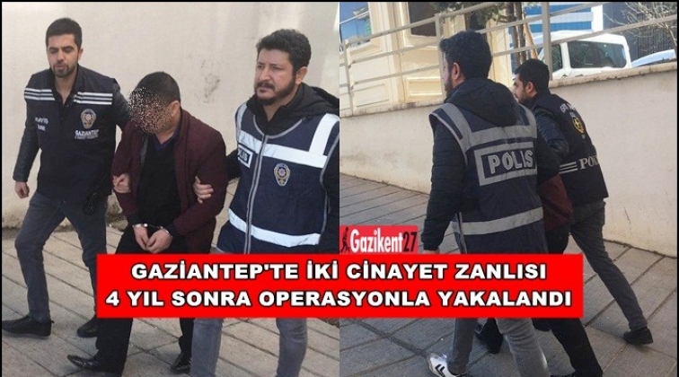 Gaziantep'te 4 yıldır aranan cinayet zanlısı yakalandı