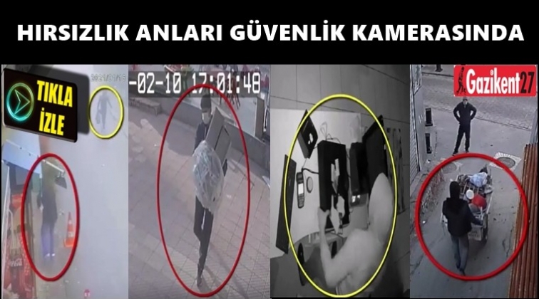Gaziantep'te 6 iş yeri ile 2 ikamette hırsızlık