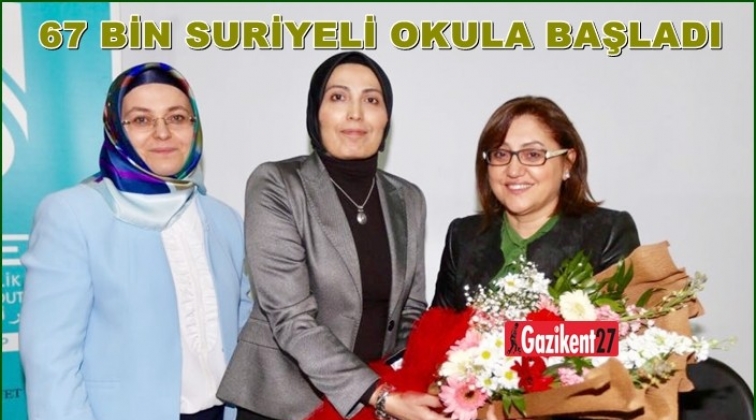 Gaziantep'te 67 bin Suriyeli çocuk okula başladı