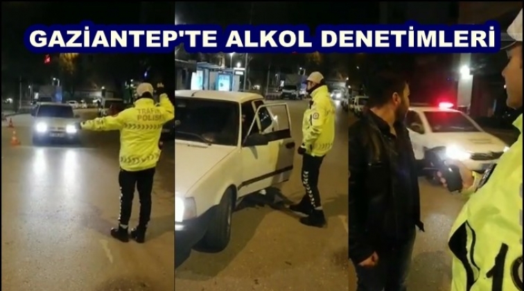Gaziantep'te alkollü araç kullanan 14 kişiye ceza