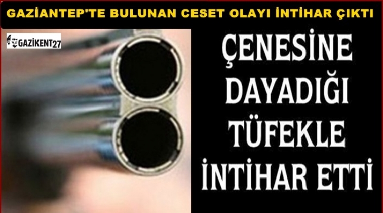 Gaziantep'te eşinden ayrıldı intihar etti!