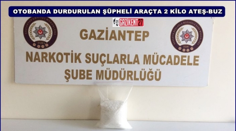 Gaziantep'te 'Ateş-Buz' operasyonu: 1 gözaltı