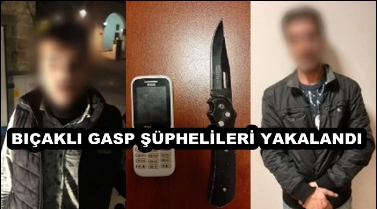 Gaziantep'te bıçakla gaspa 2 gözaltı