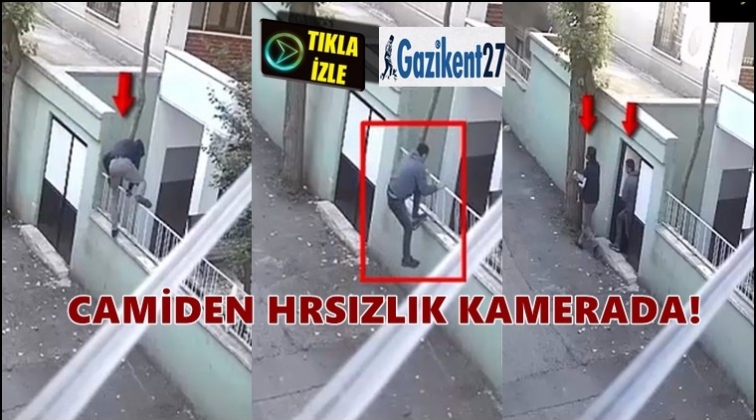 Gaziantep'te camiden hırsızlık...