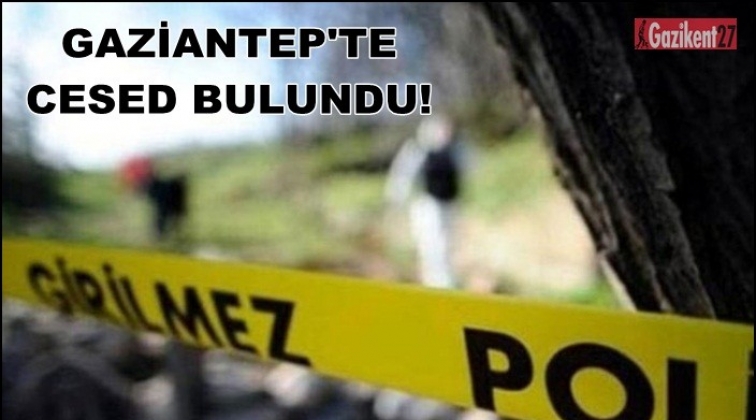 Gaziantep'te ceset bulundu!