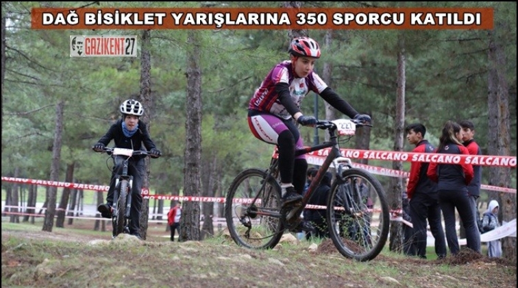 Gaziantep'te Dağ Bisikleti Yarışları
