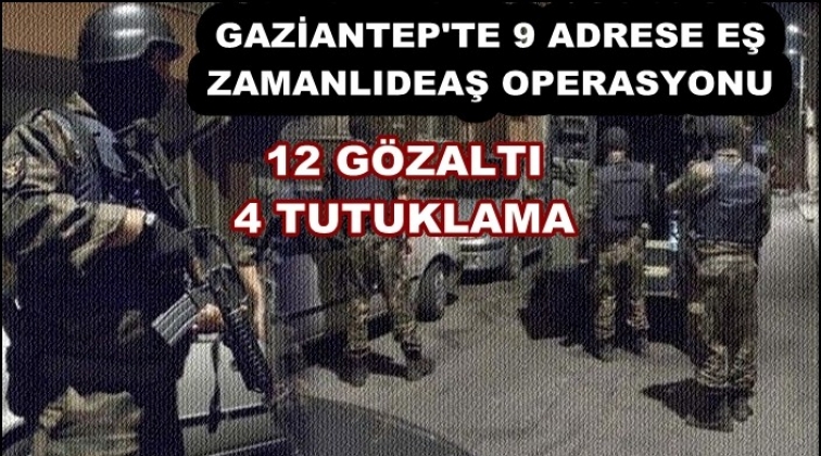 Gaziantep'te DEAŞ operasyonunda 4 tutuklama