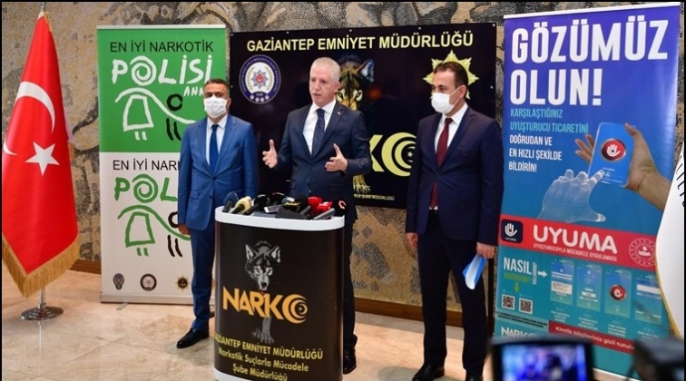 Gaziantep'te dev narkotik operasyonu: 253 gözaltı